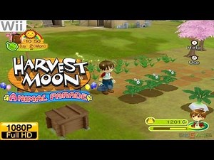 Harvest Moon: Animal Parade - Wii Gameplay 1080p (Dolphin GC/Wii Emulator)