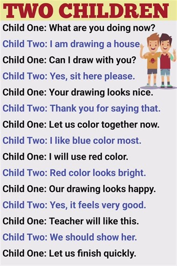 Conversation Between TWO CHILDREN #children #conversation #shorts