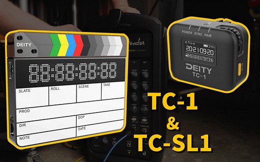 【产品介绍】Deity全新时间码生态系统——TC-1&TC-SL1现场说明