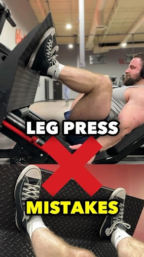 31 reactions · 7 comments | ❌Are you making these Leg Press Mistakes?? ❌ | Brandon Hale | Facebook