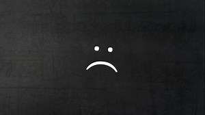 Animated Sad Face Emoticon On Black Stock Footage Video (100% Royalty-free) 32168917 | Shutterstock