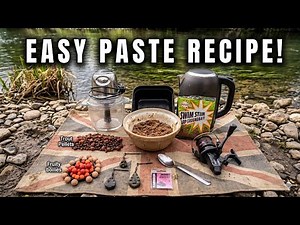 Easy! Fishy Paste Recipe For River & Lake Specimens #fishing #bait