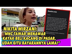Di "Blacklist" MNC Grup, Nikita Mirzani SKAKMAT BALIK MNC Habis Habisan