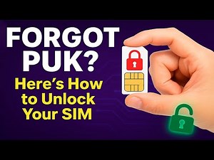 SIM card locked? Learn how to solve it