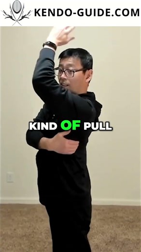 Keep Your Shoulders Down in Kendo #shorts