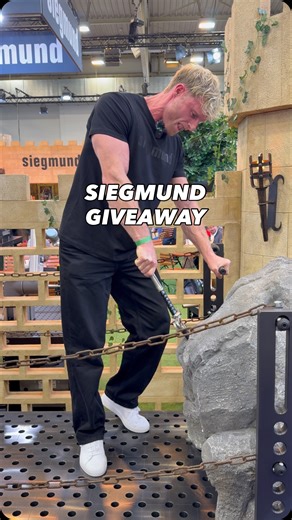 Ben Steel | Hey guys, we’re back at the Siegmund booth — Hall 1, D12! ⚡️ If you’re stopping by today, don’t miss the Excalibur stage. Hold the sword... | Instagram