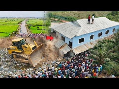 +First Start Perfect New Project!! Complete100% Delete Small Pond By Mini Dozer D31 & Dump Truck 8T