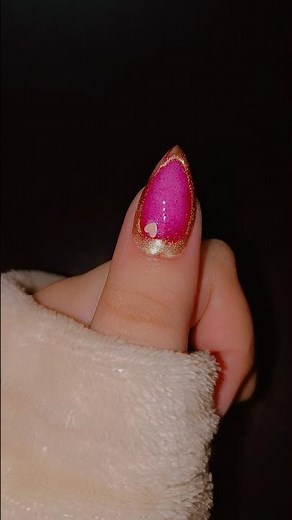 Pink Pop Nails✨💅🏻 | Nail Pop #nailpop #polygelnails #chromenails #shorts #aesthetic