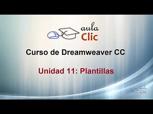 Curso de Dreamweaver CC. 11. Crear plantillas.
