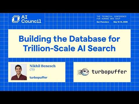 Building the Database for Trillion-Scale AI Search