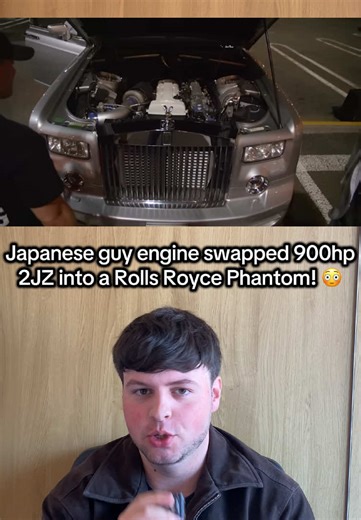 900HP 2JZ Engine Swap in a Rolls Royce Phantom