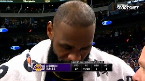 218K views · 9.1K reactions | "We really wanted this one, not only for Luka but for us as a team." LBJ (27 pts, 7 reb, 3 ast) talks with Mike Trudell after tonight's 112-97 win in Dallas over the Mavericks. #LakeShow | Spectrum SportsNet | Facebook