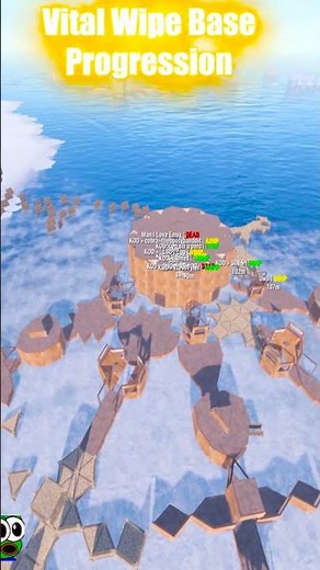 Rust Vital wipe progression on wipe ( BASE DEISNG ) #rustgame #rust #rustconsole