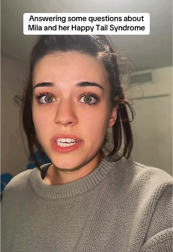 Thank you to all helping us figure this out right now ❤️will keep you updated on what happens next - but here are some answers to a few questions I saw about Mila and her Happy Tail ❤️