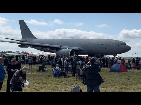 Riat 2024 departures highlights the HEAVIES | CC-130 | CC-150 | KC-10 | KC-46 | E-3 AWACS airtattoo