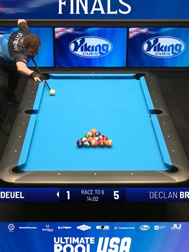 Prince of Pool with a quick out to get something going! #UltimatePoolUSA #billiards #8ballpool #pool #UPL