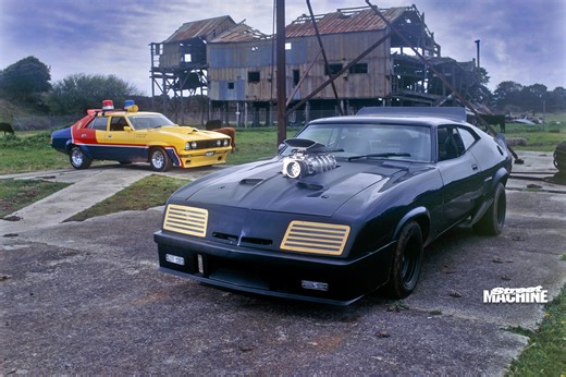 Movie icons: Mad Max XB GT & MFP Interceptor replicas