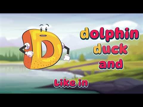 Letter D Story | TataABC Stories and Coloring | Learn Phonics, Vocabulary & Speaking for Kids