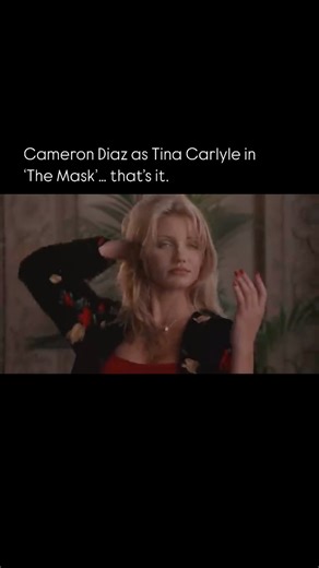 Tyler Young on Instagram: "Cameron Diaz turned heads in ‘The Mask’. In The Mask (1994), Cameron Diaz stuns in her film debut as Tina Carlyle, a glamorous lounge singer with charm, mystery, and heart. Her chemistry with Jim Carrey and captivating screen presence made her an instant star."