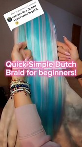 Here's a Quick, Simple Dutch Braid tutorial for beginners! #DutchBraidTutorial #dutchbraid #dutchbraidforbeginners #BraidGoals #Braidlnspiration #BraidTutorial #HairstyleTutorial #HairBraiding #DutchBraids #BraidAddict #BraidGameStrong #BraidedHairstyles #BraidLove #BraidsofInstagram #HairTutorial #BraidedBeauty #HairHowTo #BraidLife #BraidStyle #BraidGoals #Braidtok #HairGoals #BeautyByTiffanyRose #TiffanyRose #BeautyObsession #hairtok #hairtoks #TiffanyRoseBeauty #TiffanyRose | Tiffany Rose