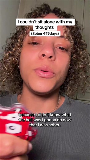 When I first got sober I realized I couldn’t sit alone with my thoughts, meditation helped with this and is one of the tools I still use to keep me grounded and sober. JOIN my MARCH meditation challenge, Link in my Bio. #meditation #sober #soberlife