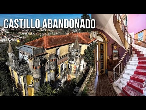 El impresionante castillo abandonado de colores en Portugal: ¡el sueño de un visionario!
