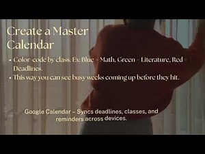 Don’t stress this fall, Let’s help you organize your semester the smart way