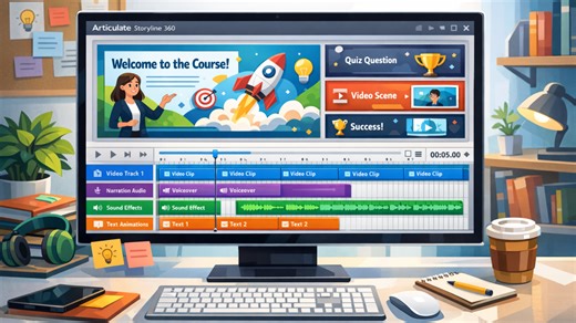 Mastering Audio & Video in eLearning with Articulate Storyline 360