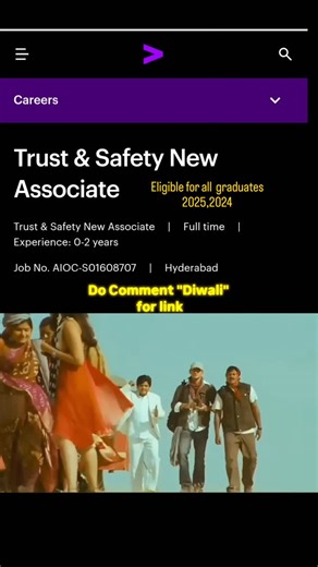 The SurfBoard on Instagram: "Accenture is hiring for trust and safety new associate Skill required: User-Generated Content Moderation - Content Moderation Designation: Trust & Safety New Associate Qualifications:Any Graduation Years of Experience:0 to 1 years Roles and Responsibilities: •In this role you are required to solve routine problems, largely through precedent and referral to general guidelines • Your primary interaction is within your own team and your direct supervisor • In this role