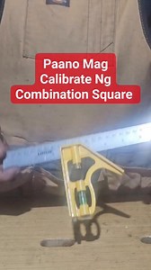Combination Square Calibration #diy #construction #Philippines | Don DIY Project
