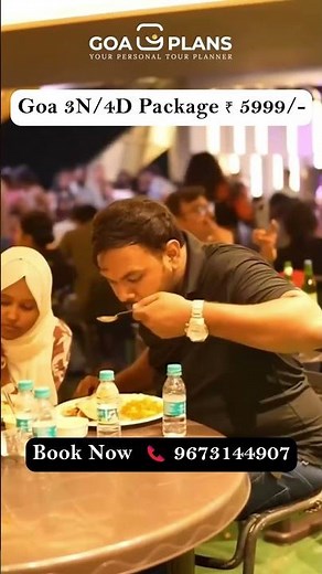 Goa Trip Package Only ₹5999 | 3 Nights 4 Days | Dinner Cruise + Sightseeing | Goaplans