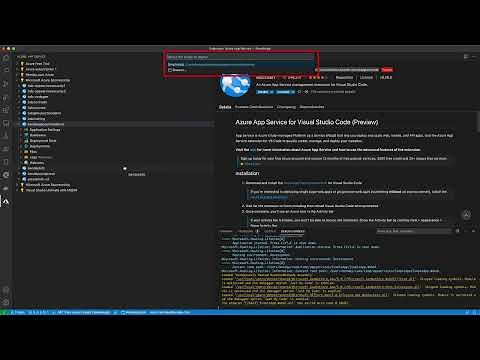 Demo: Deploy an Azure App Service using Visual Studio Code