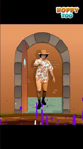 Maze Song Shorts - 2 | Adventure Party | Hoppytoo Fun Songs For Kids #youtubeshorts