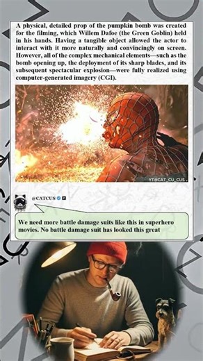 That Pumpkin Bomb Eye Reflection - Epic scene in Spider-Man 2002