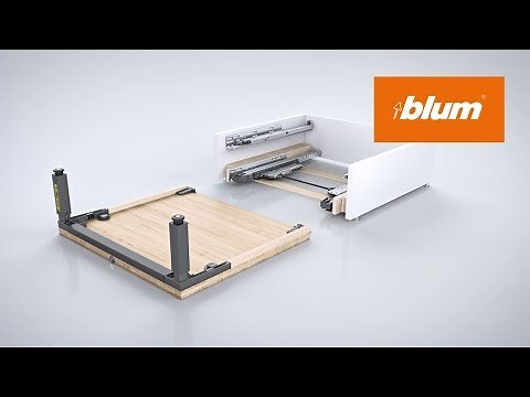 SPACE STEP plinth solution: assembly I Blum