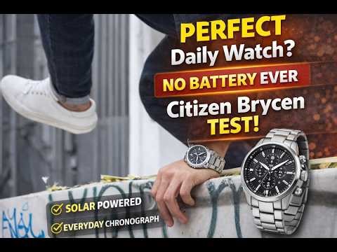 Citizen Brycen Eco-Drive Review — The Perfect Everyday Chronograph?