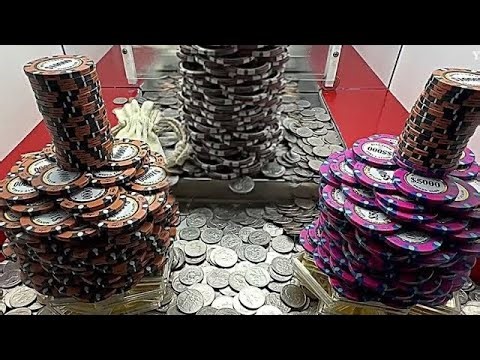 High-Stakes Coin Pusher Nearly Bankrupts Us at the Casino!