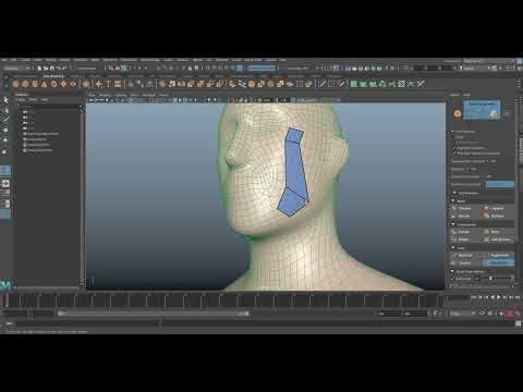 Lesson 6 - Maya Multi-cut tool, Add subdivisions, Target Weld, Connect tool. Quad draw.