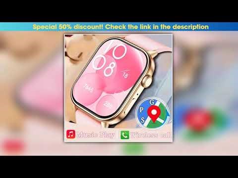 2025 New 201 AMOLED HD Screen Music Smart watch Women Fashion Builtin 6 Stars GPS Position