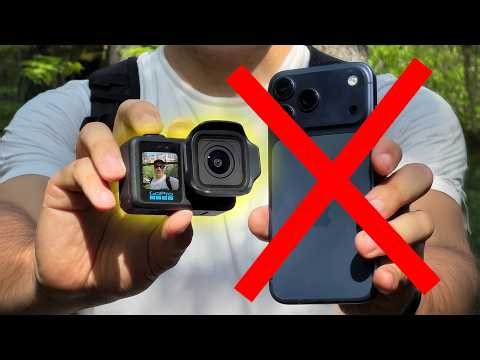 I filmed this whole video with the GoPro Mission 1 Pro...