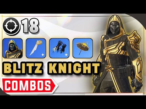 Best *BLITZ KNIGHT* Skin COMBOS with Gameplay