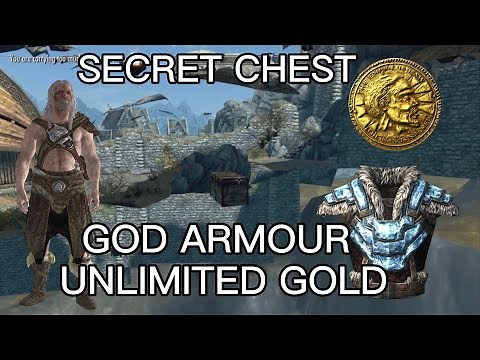 How To Find The Secret Chest Under The Skyforge In Skyrim (Unlimited Gold and Armour)