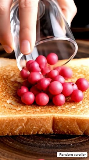 Most Satisfying Breakfast Ever? 🍞🍓 #Shorts