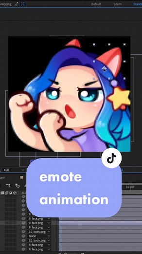 Speed Emote Animation Tutorial in After Effects