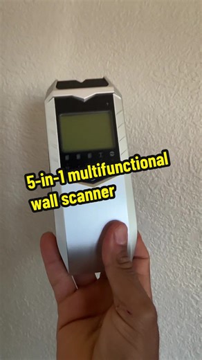 This 5-in-1 multifunctional wall scanner helps you locate wood studs, screws, metal pipes, and live AC wires with high accuracy. The smart audio alarm system gives you instant alerts so you can drill or mount safely without surprises. Perfect for home projects, DIY setups, and anyone who wants to avoid costly mistakes. #WallScanner #HomeDIY #ToolTok #DIYProjects #HomeImprovement #TikTokShopFinds #ForYou #SafetyTools #HandymanTools #TTSLevelUp #TTSDelightNow #spotlightfinds #hometown1985 #TikTokS