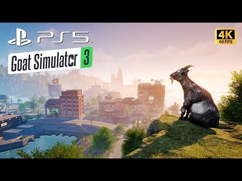 GOAT SIMULATOR 3 | PS5 Gameplay (4K 60FPS)