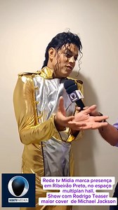 1K views · 2K reactions | Rede tv Mídia marca presença em Ribeirão preto, no espaço multiplan hall. Show com Rodrigo Teaser maior cover de Michael Jackson | Rede TV Midia | Facebook