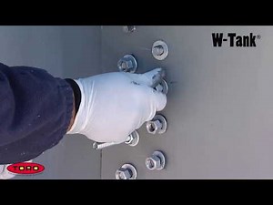 How to assemble a storage tank. Step 7