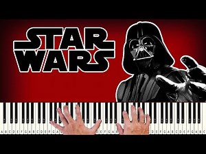 Darth Vader Theme (The Imperial March - Star Wars) - PIANO TUTORIAL