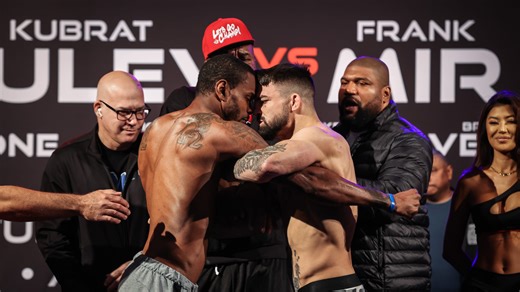 Video: Mike Perry grabs opponent, Derek Campos takes a swing at Triller Triad Combat faceoffs